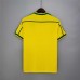 Brazil 1998 World Cup Home Yellow Soccer Jersey